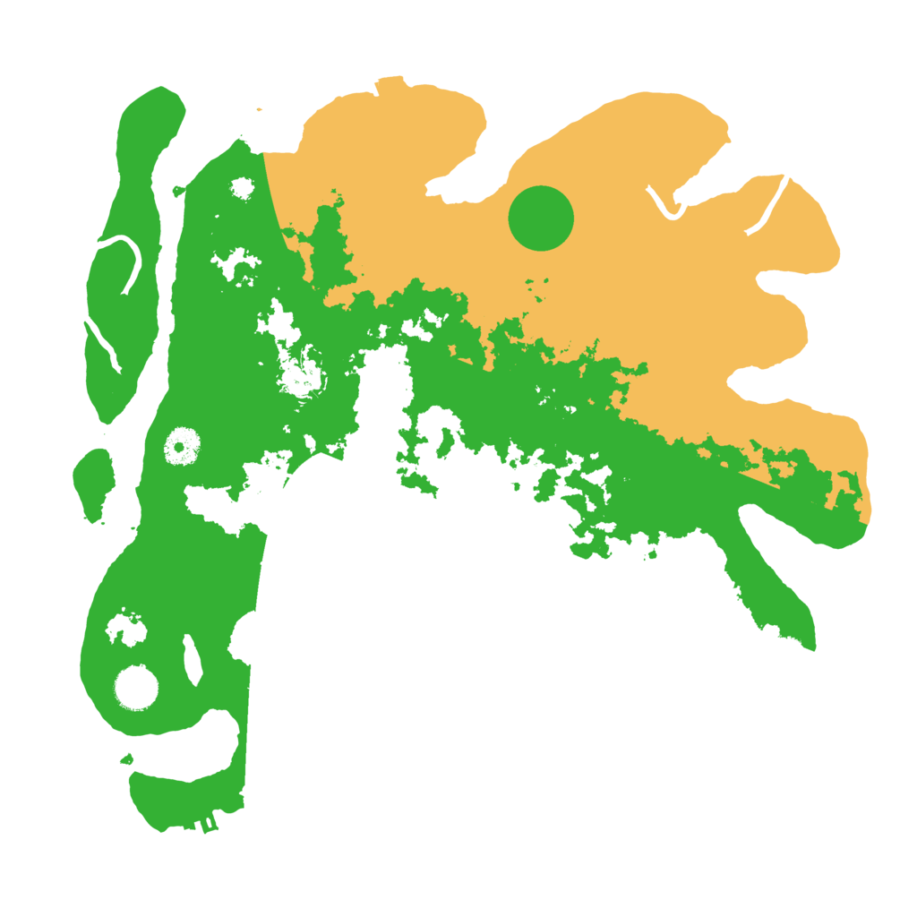 Biome Rust Map: Procedural Map, Size: 3700, Seed: 1911895367