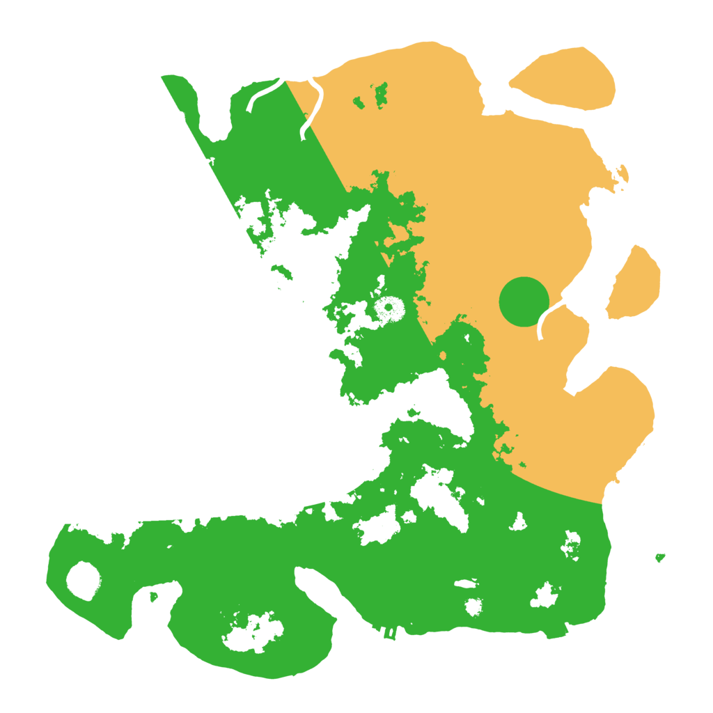 Biome Rust Map: Procedural Map, Size: 3750, Seed: 249111155