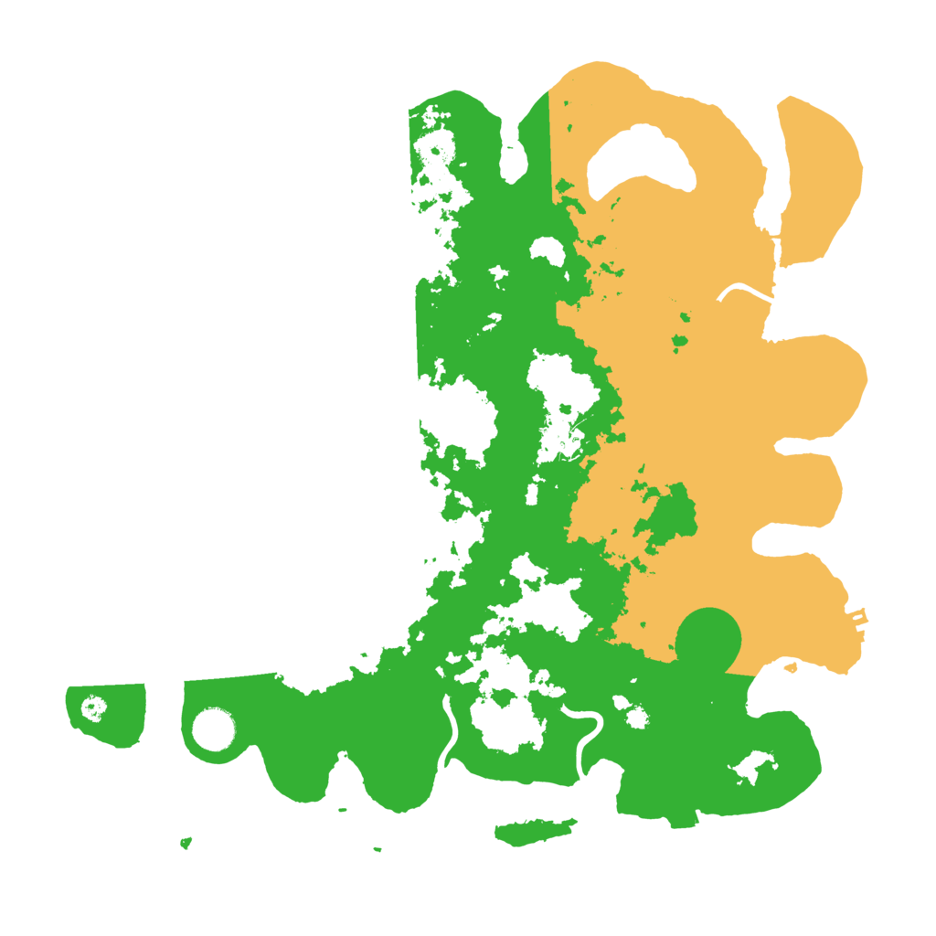 Biome Rust Map: Procedural Map, Size: 3850, Seed: 276158700