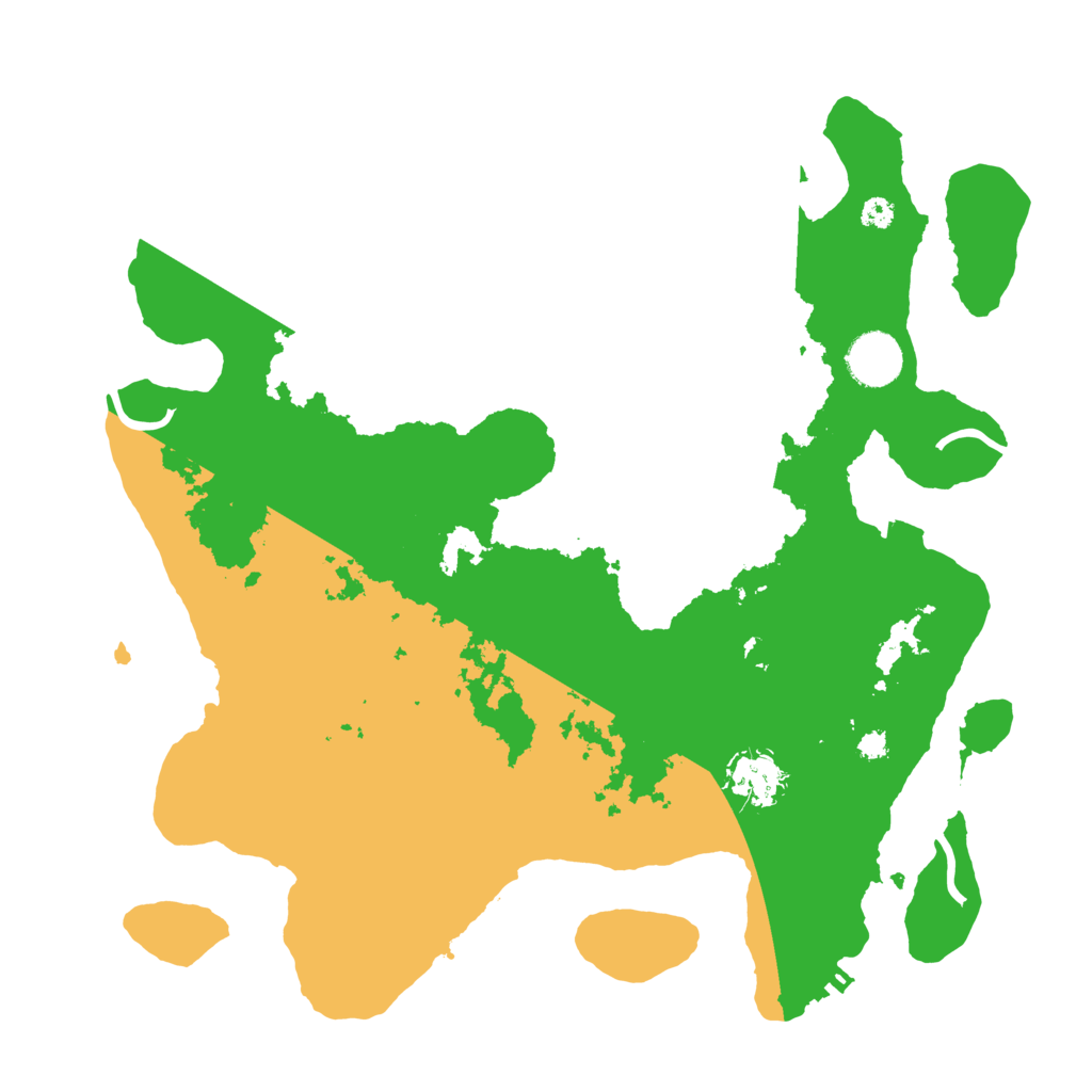 Biome Rust Map: Procedural Map, Size: 3500, Seed: 855890165