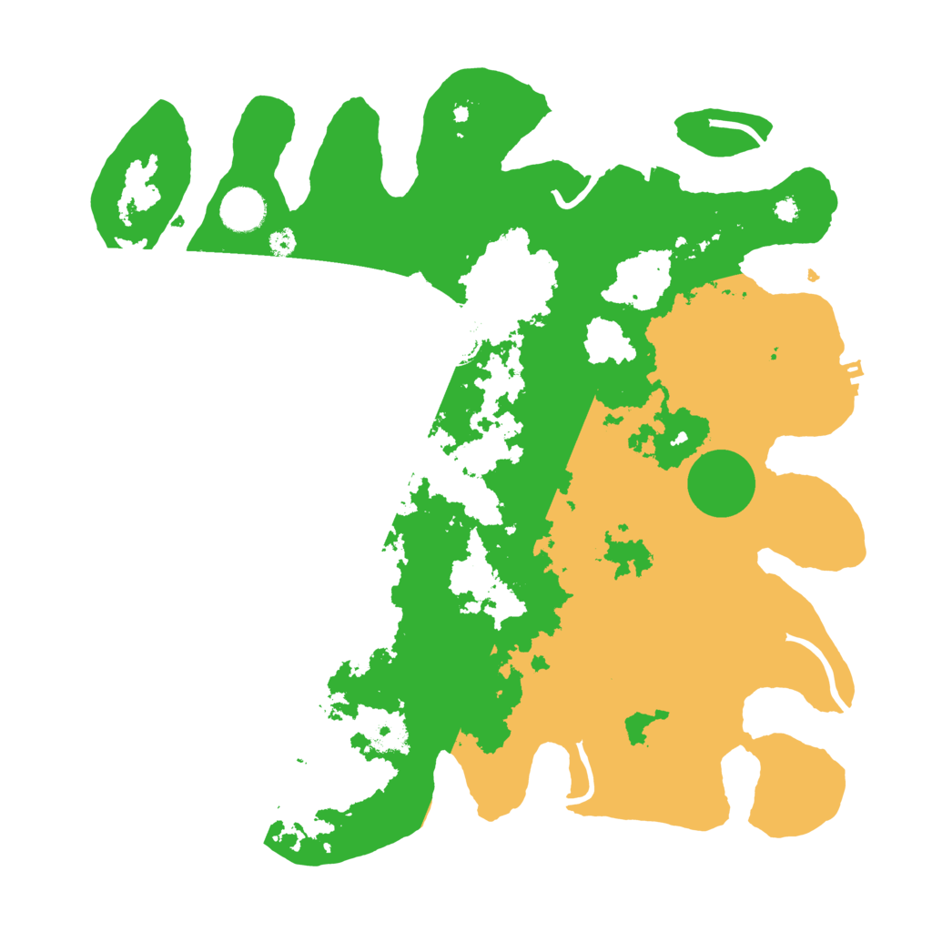 Biome Rust Map: Procedural Map, Size: 3630, Seed: 12345