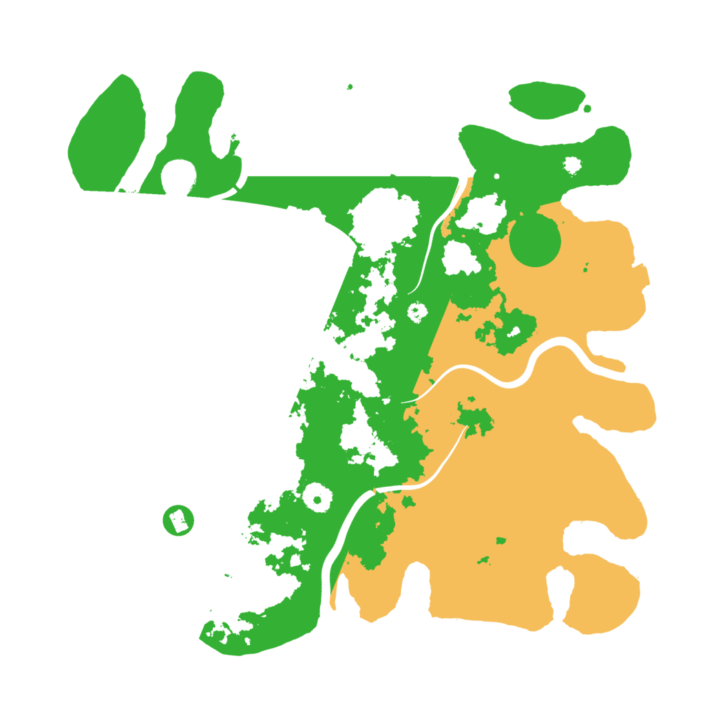 Biome Rust Map: Procedural Map, Size: 3630, Seed: 12345