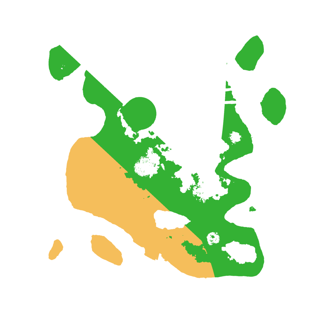 Biome Rust Map: Procedural Map, Size: 2500, Seed: 532715196