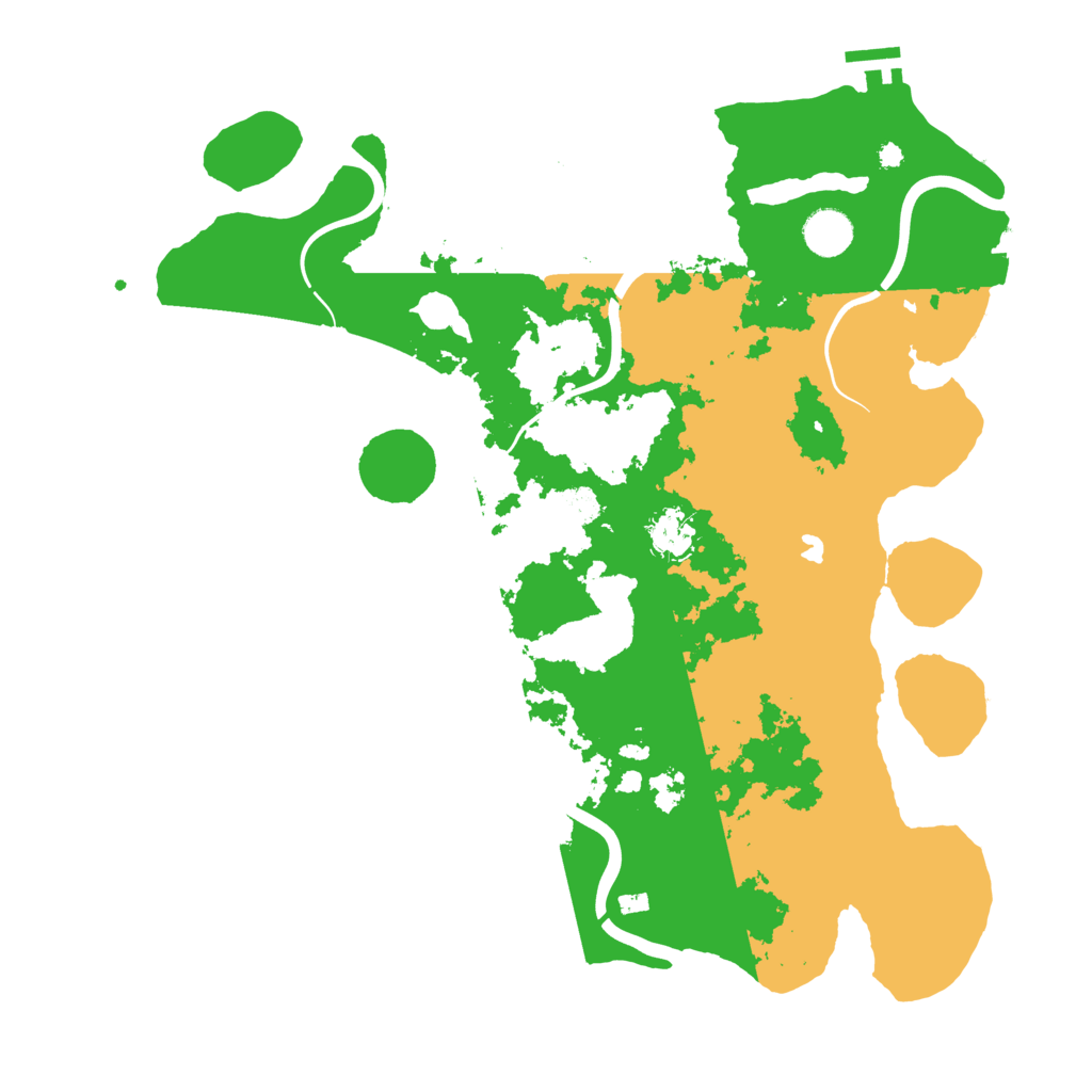 Biome Rust Map: Procedural Map, Size: 4000, Seed: 89624321