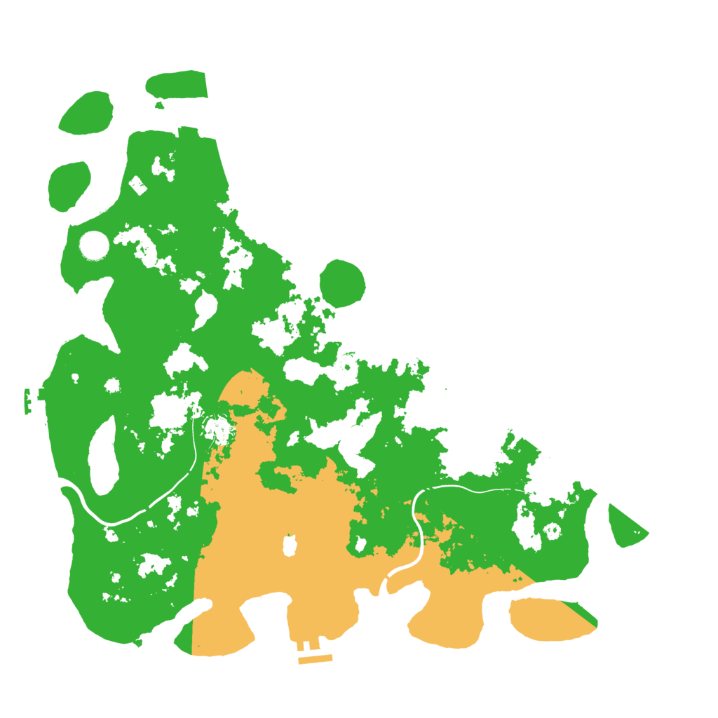 Biome Rust Map: Procedural Map, Size: 4250, Seed: 1874684220