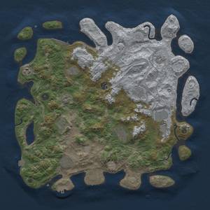 Thumbnail Rust Map: Procedural Map, Size: 4250, Seed: 1874684220, 18 Monuments