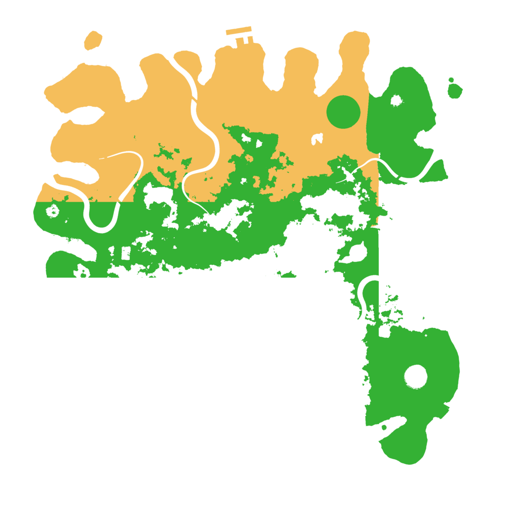 Biome Rust Map: Procedural Map, Size: 4000, Seed: 1124653507