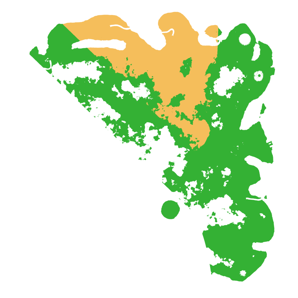 Biome Rust Map: Procedural Map, Size: 4500, Seed: 952184508