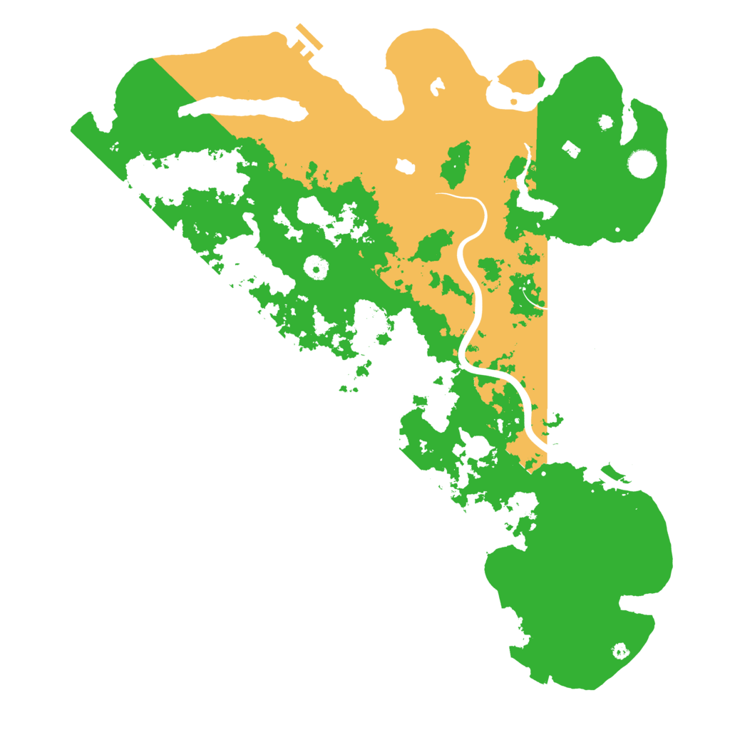Biome Rust Map: Procedural Map, Size: 4500, Seed: 952184508