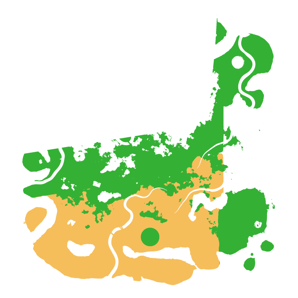 Biome Rust Map: Procedural Map, Size: 4250, Seed: 369343020