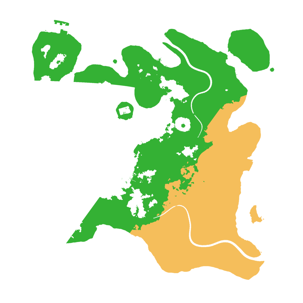 Biome Rust Map: Procedural Map, Size: 3003, Seed: 6739