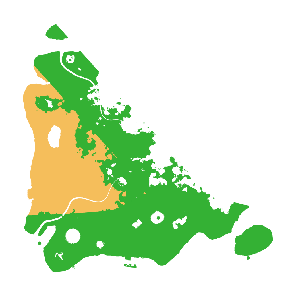 Biome Rust Map: Procedural Map, Size: 3500, Seed: 1518725902