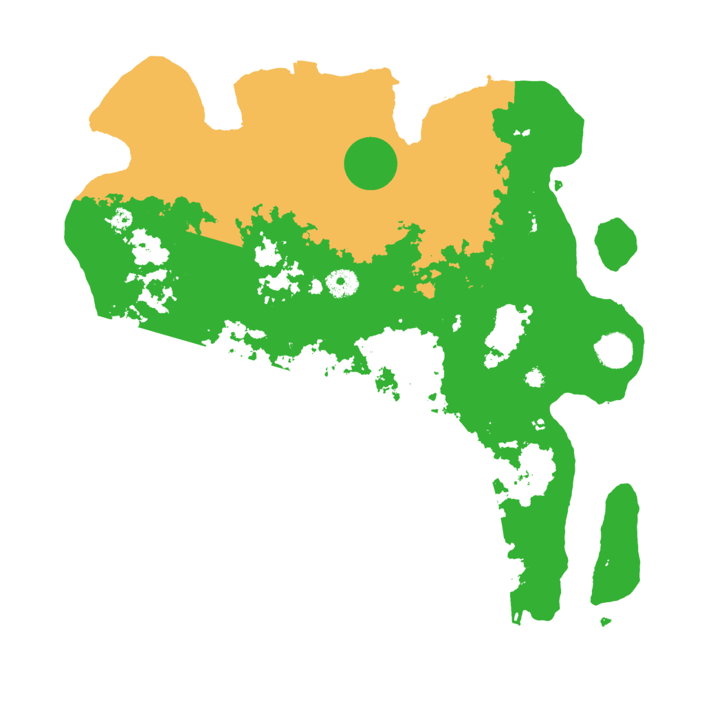 Biome Rust Map: Procedural Map, Size: 3500, Seed: 720209876
