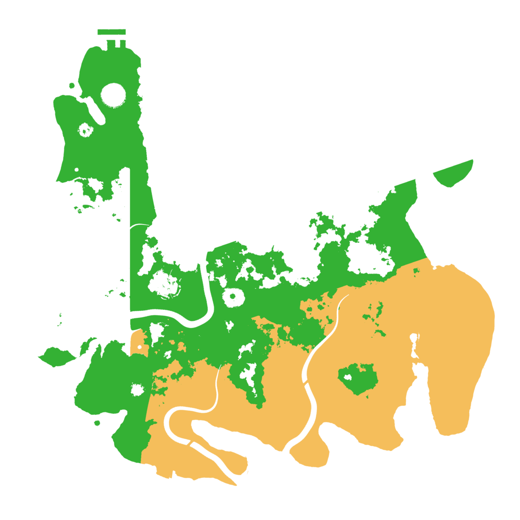 Biome Rust Map: Procedural Map, Size: 3750, Seed: 1962861783