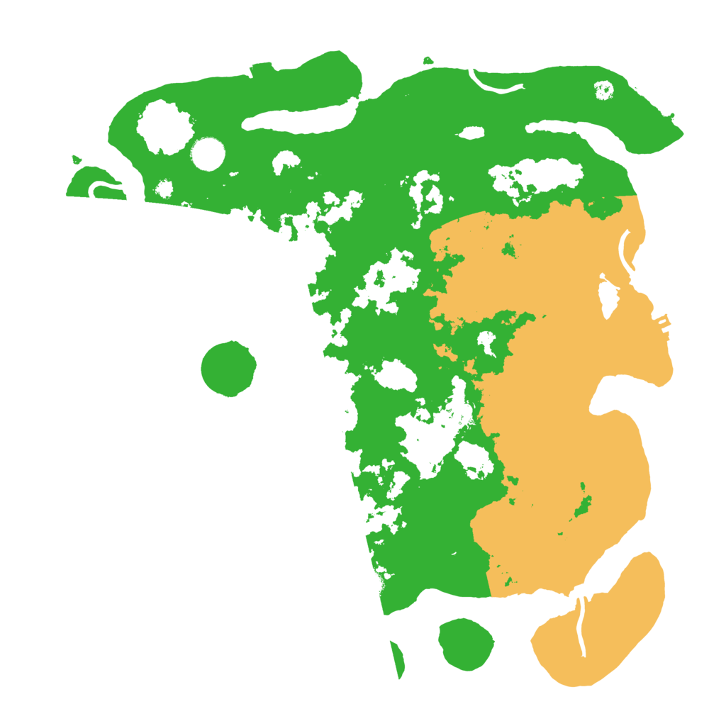 Biome Rust Map: Procedural Map, Size: 3800, Seed: 1310788456