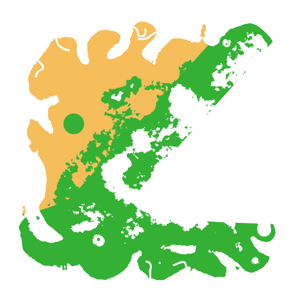 Biome Rust Map: Procedural Map, Size: 3900, Seed: 8022055