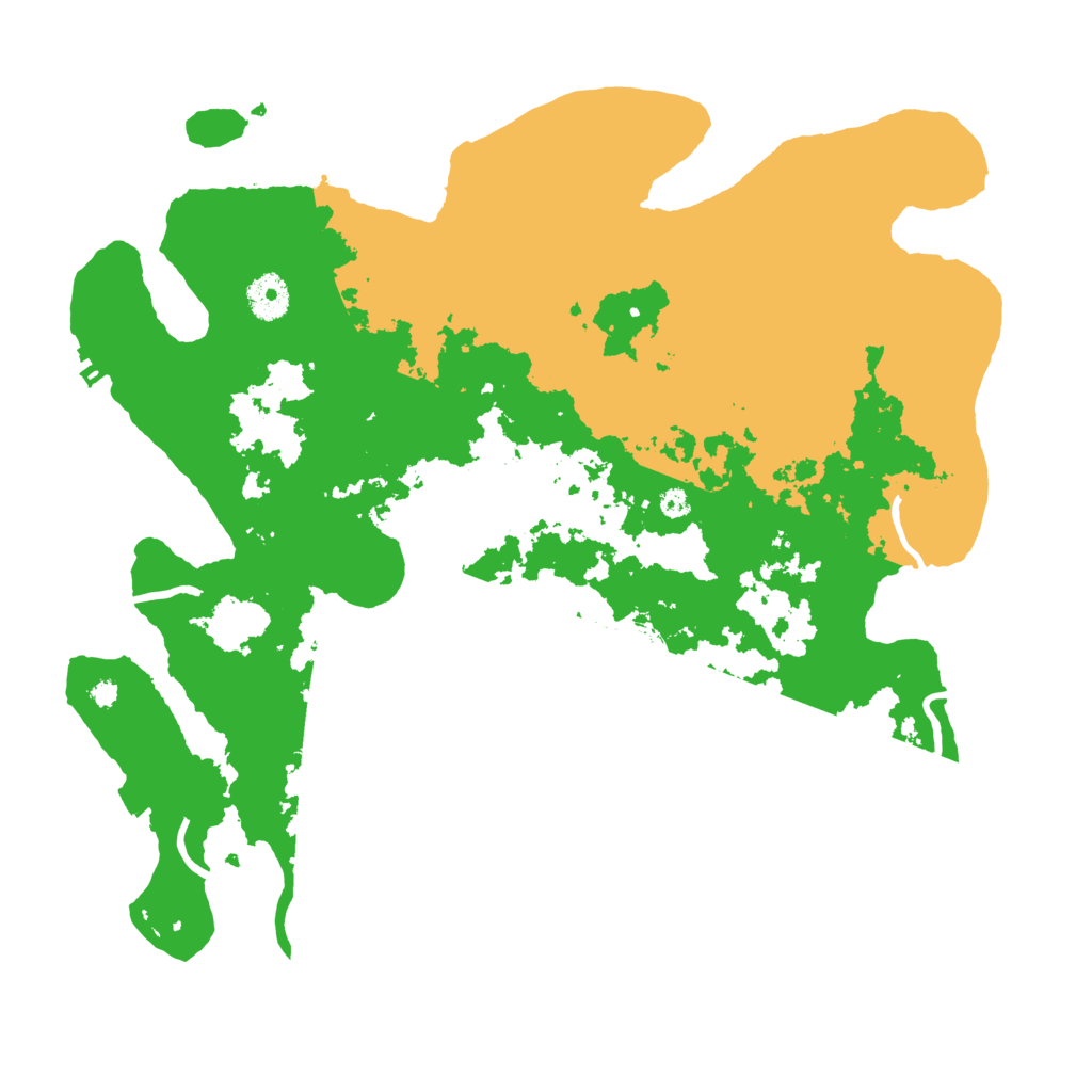 Biome Rust Map: Procedural Map, Size: 3750, Seed: 235597102