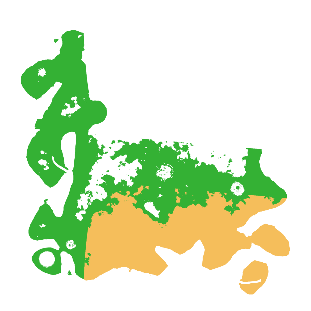 Biome Rust Map: Procedural Map, Size: 3500, Seed: 88133490