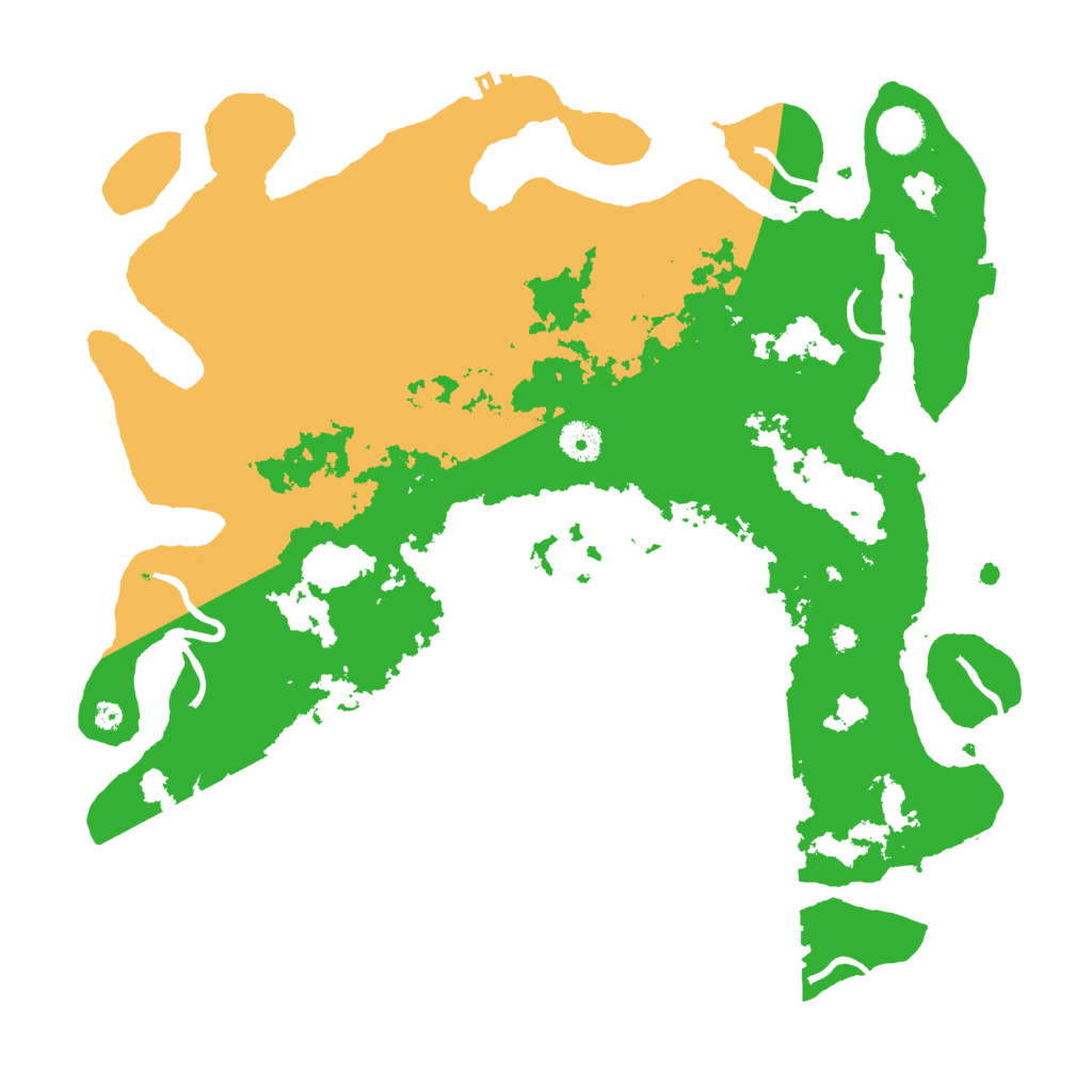 Biome Rust Map: Procedural Map, Size: 4000, Seed: 673875