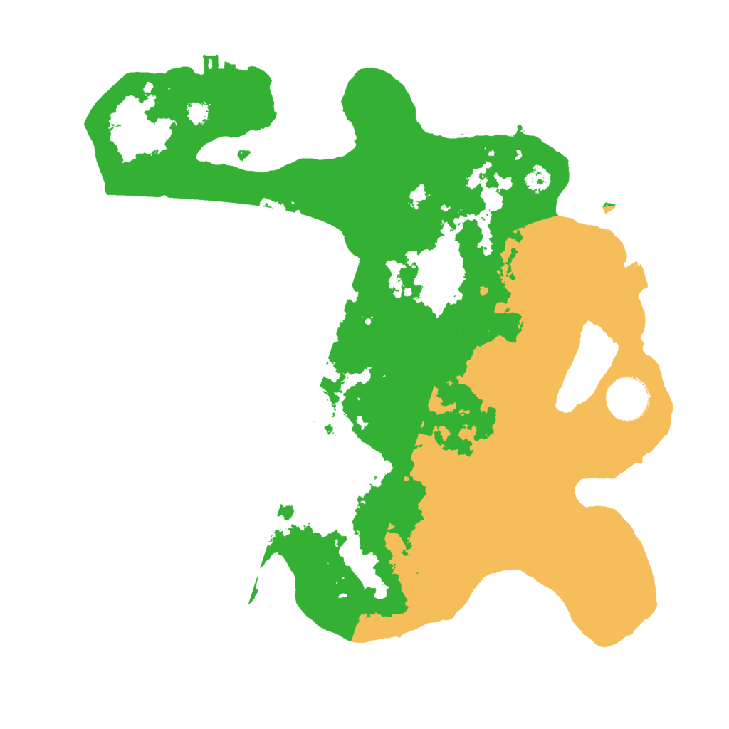 Biome Rust Map: Procedural Map, Size: 3000, Seed: 1285086653