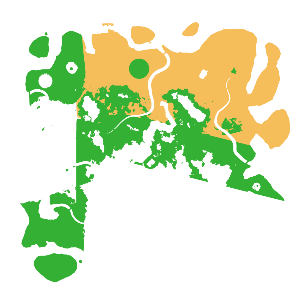 Biome Rust Map: Procedural Map, Size: 4000, Seed: 1261784877