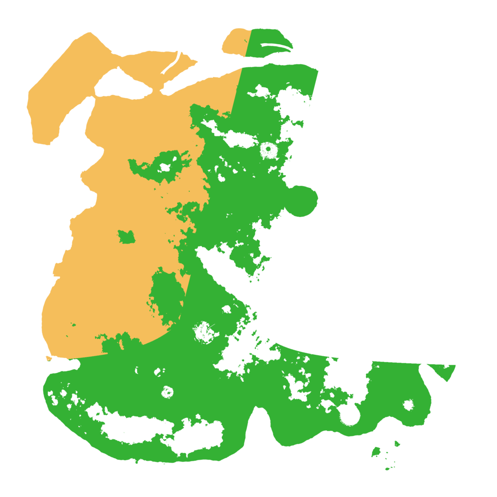 Biome Rust Map: Procedural Map, Size: 4300, Seed: 921289399