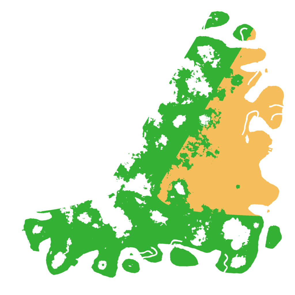 Biome Rust Map: Procedural Map, Size: 5000, Seed: 654658468