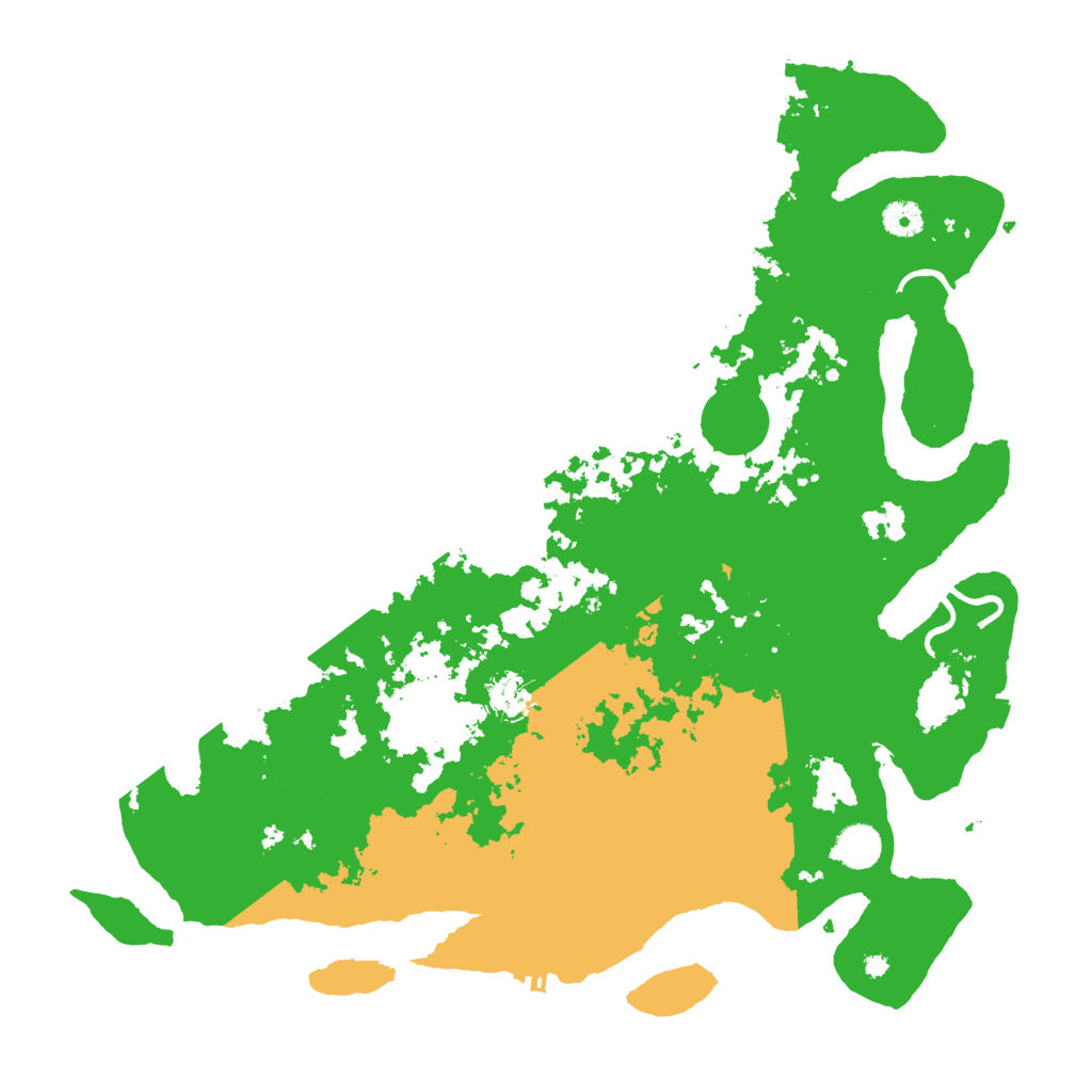 Biome Rust Map: Procedural Map, Size: 4250, Seed: 25980