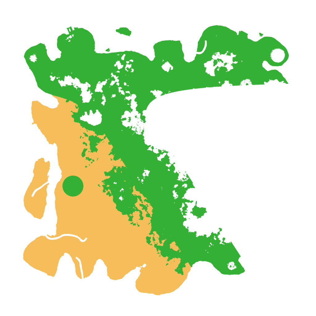 Biome Rust Map: Procedural Map, Size: 4000, Seed: 11423