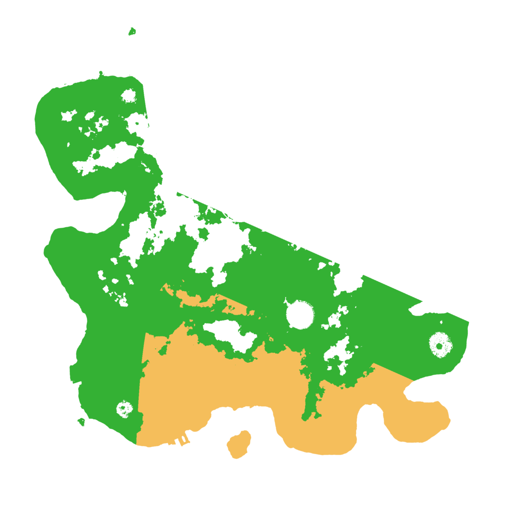 Biome Rust Map: Procedural Map, Size: 3250, Seed: 453452145