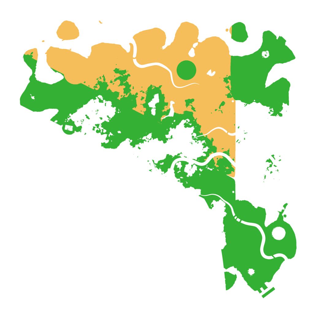 Biome Rust Map: Procedural Map, Size: 4250, Seed: 1371707778