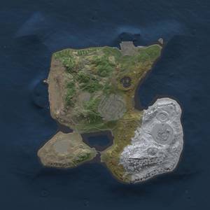 Thumbnail Rust Map: Procedural Map, Size: 1875, Seed: 57705056, 6 Monuments