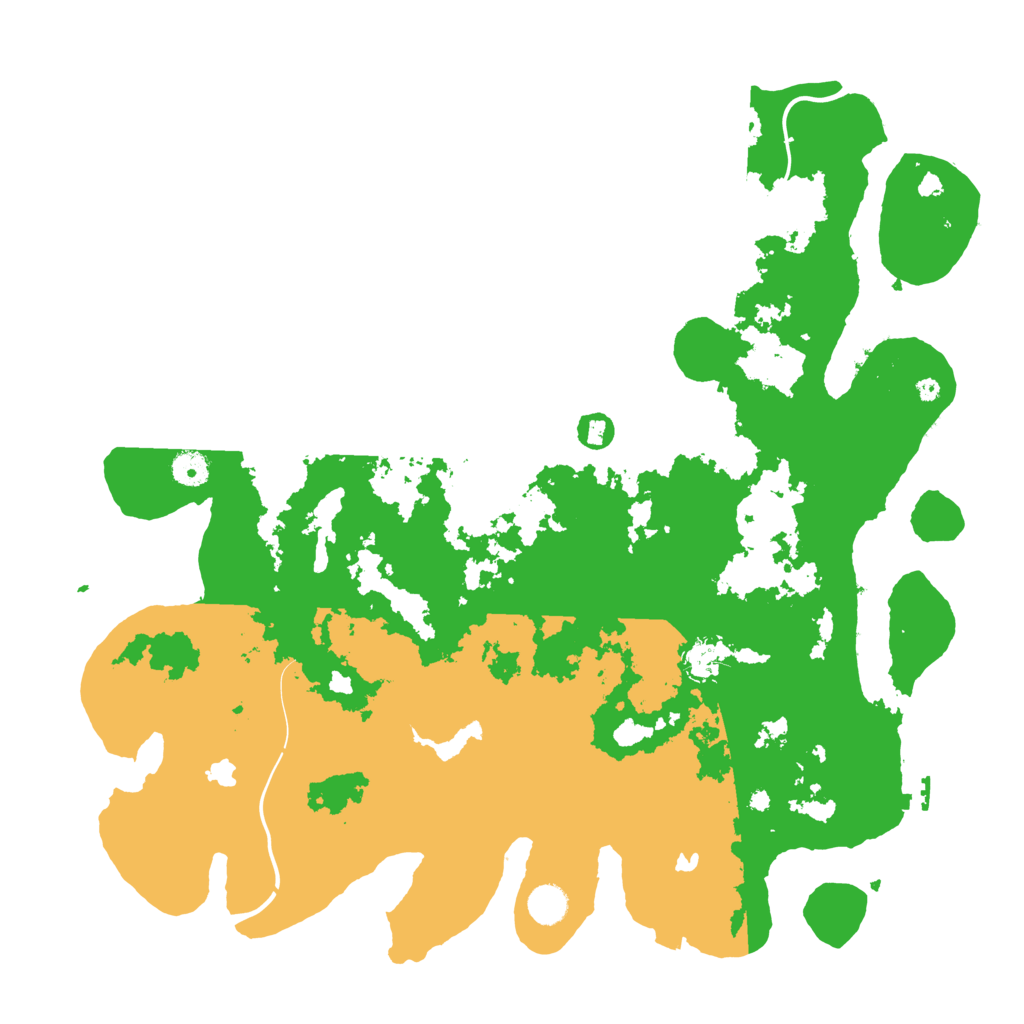 Biome Rust Map: Procedural Map, Size: 4500, Seed: 1140725926