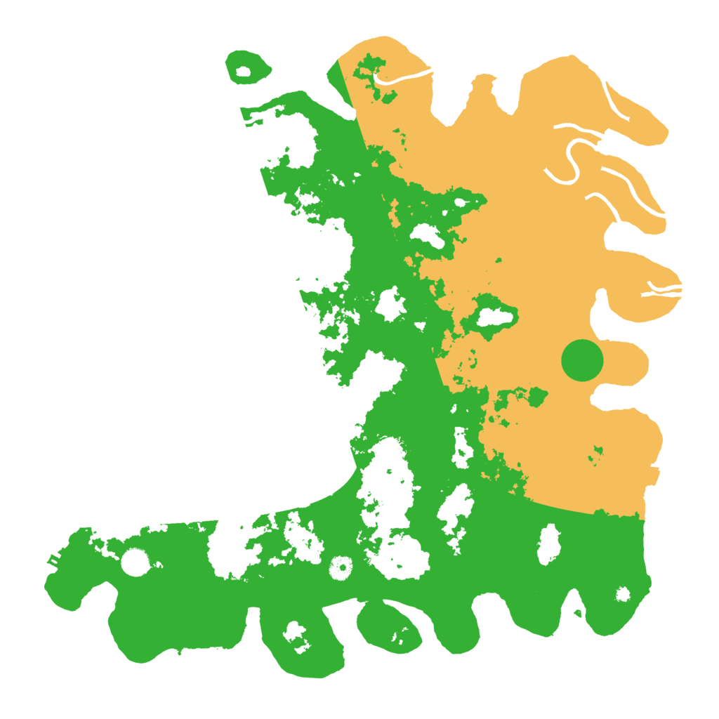 Biome Rust Map: Procedural Map, Size: 4500, Seed: 330696685