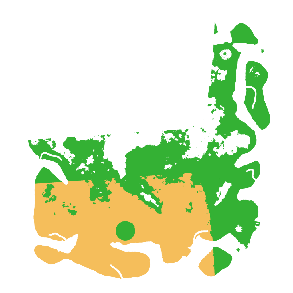 Biome Rust Map: Procedural Map, Size: 4000, Seed: 895259303