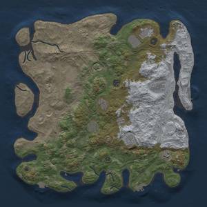 Thumbnail Rust Map: Procedural Map, Size: 4250, Seed: 264683124, 19 Monuments