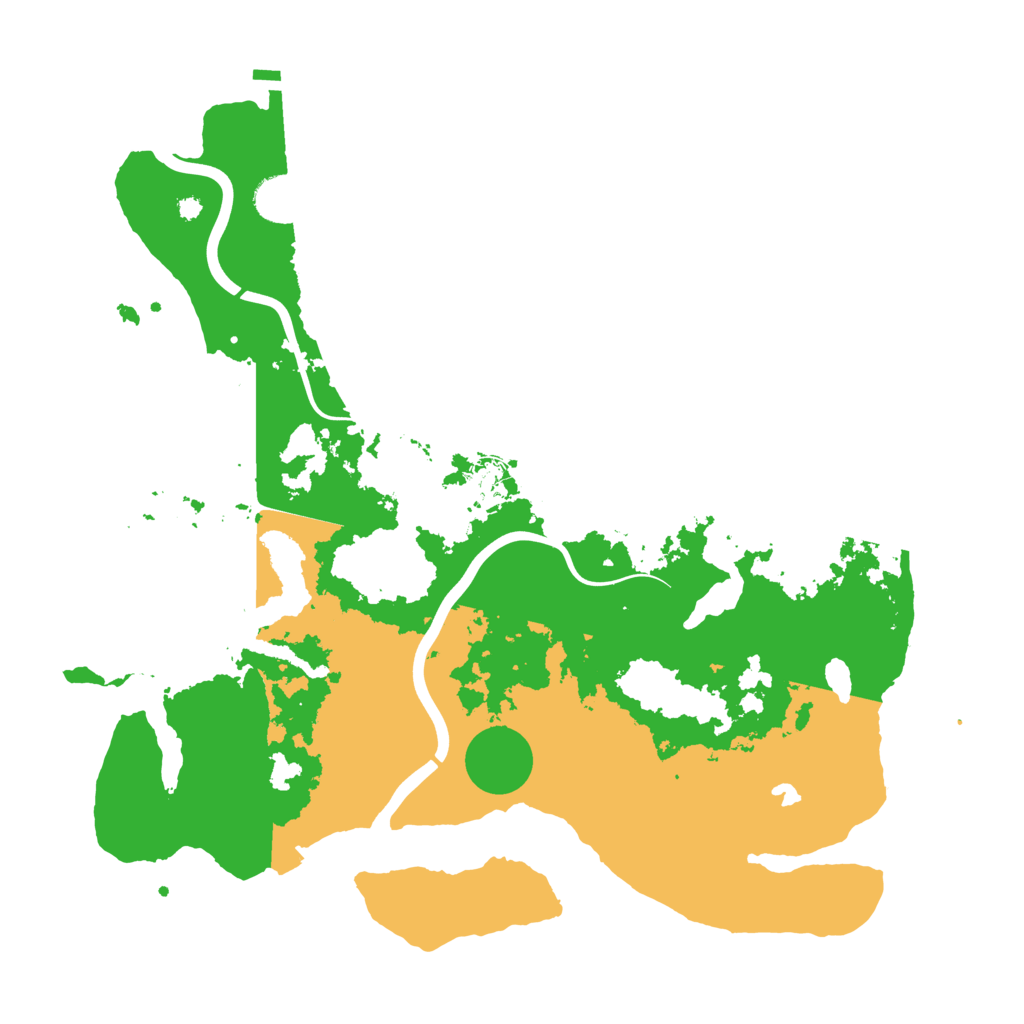 Biome Rust Map: Procedural Map, Size: 4000, Seed: 17192428