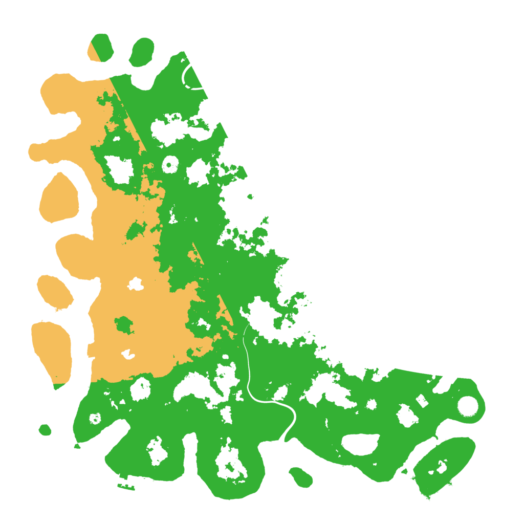 Biome Rust Map: Procedural Map, Size: 4500, Seed: 1503427594