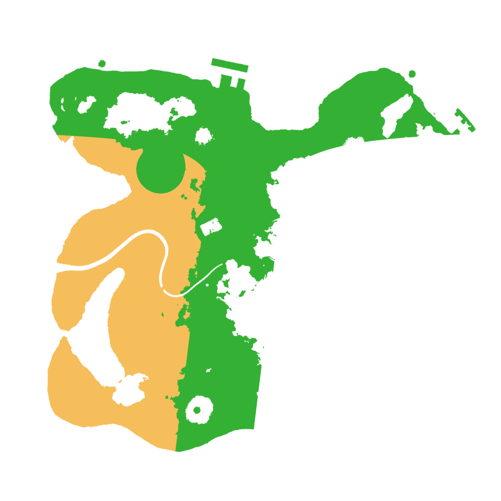 Biome Rust Map: Procedural Map, Size: 2750, Seed: 21275
