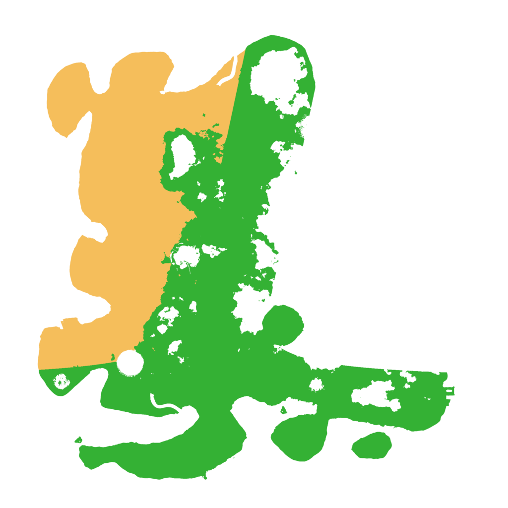 Biome Rust Map: Procedural Map, Size: 3500, Seed: 2055500516