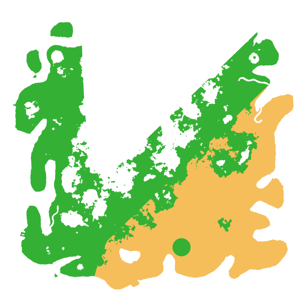 Biome Rust Map: Procedural Map, Size: 4500, Seed: 1056861582