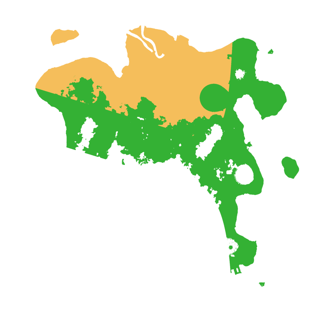 Biome Rust Map: Procedural Map, Size: 3000, Seed: 1258786483