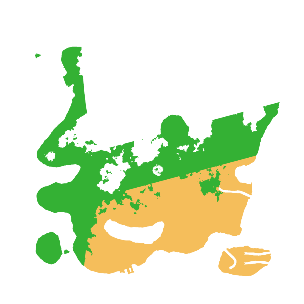 Biome Rust Map: Procedural Map, Size: 3000, Seed: 36244854