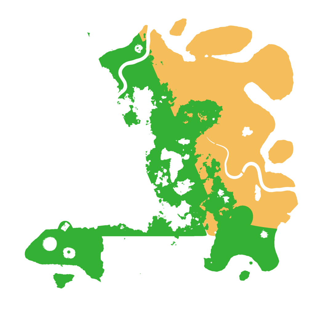Biome Rust Map: Procedural Map, Size: 4000, Seed: 109884008