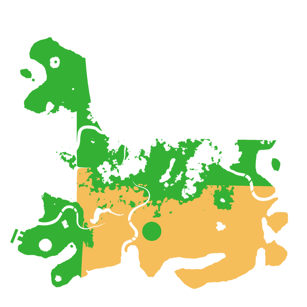Biome Rust Map: Procedural Map, Size: 4250, Seed: 83636464