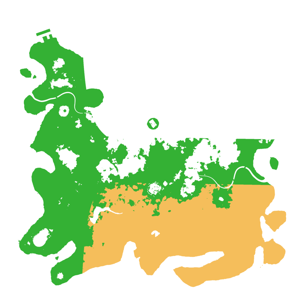 Biome Rust Map: Procedural Map, Size: 4250, Seed: 83636464