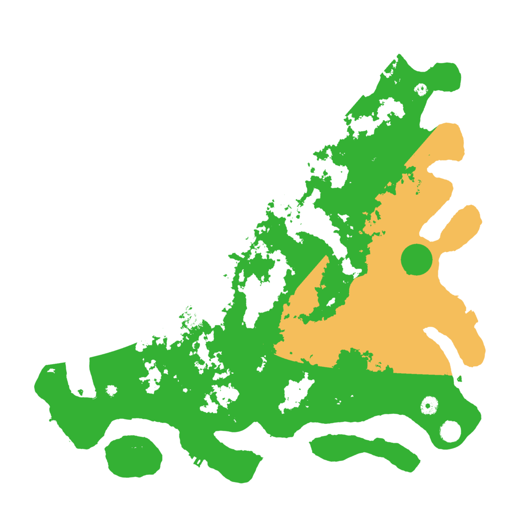 Biome Rust Map: Procedural Map, Size: 4300, Seed: 12275
