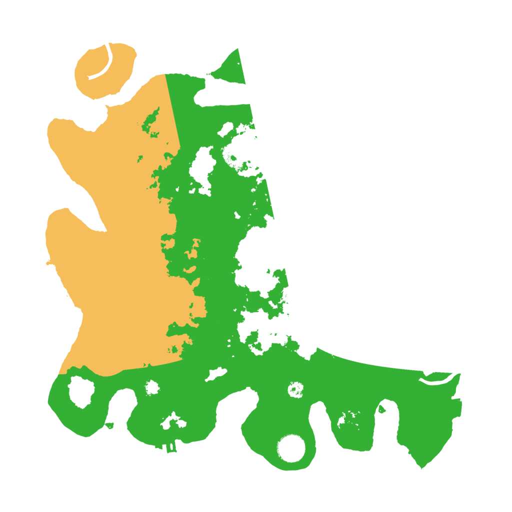 Biome Rust Map: Procedural Map, Size: 3250, Seed: 634696735
