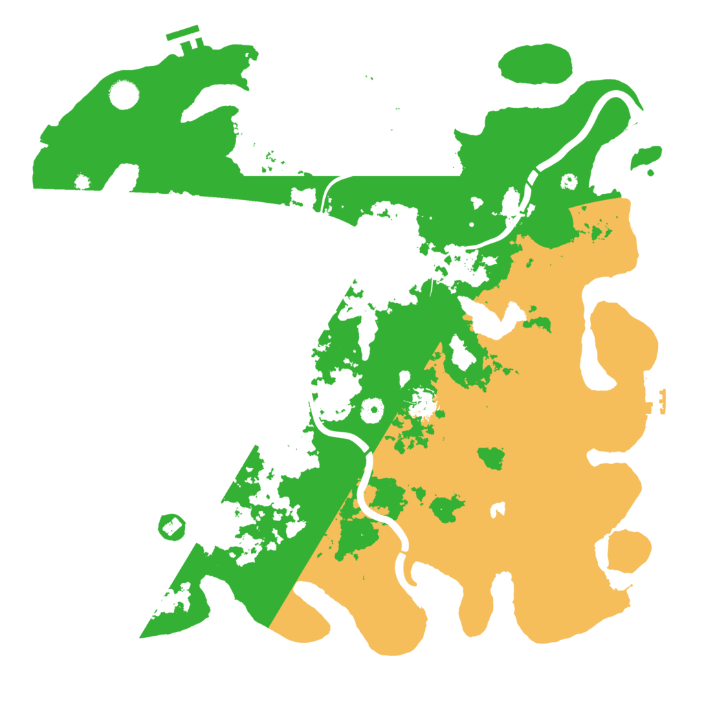 Biome Rust Map: Procedural Map, Size: 4250, Seed: 411780111