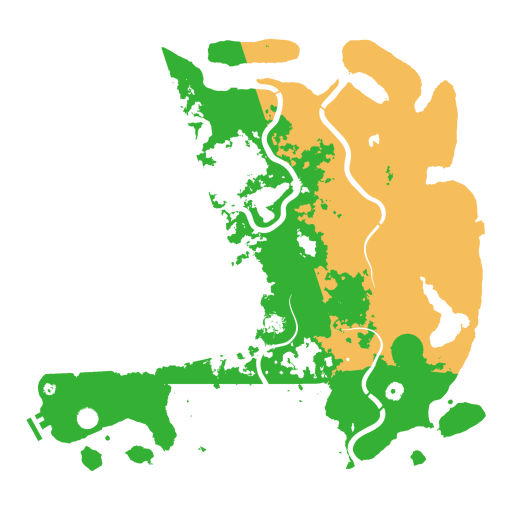 Biome Rust Map: Procedural Map, Size: 4250, Seed: 64361980